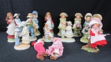 (15) Holly Hobbie Ceramic Figurines - LR