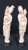 Pair Of Norleans Oriental Figurines - SR