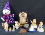 (12) Misc. Owl Collectibles - SR