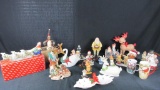 (23) Decorative Christmas Collectibles - K