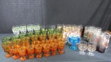 Large Collection Of Drinking Glasses - K