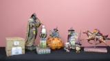 (7) Jim Shore Halloween Figurines - FR