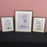 (3) Bob Davidson Campbell Kids Prints - FR