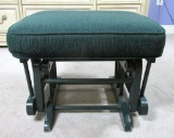 Dark Green Glider Ottoman  - MB-C