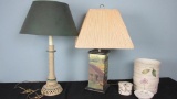 Bathroom Accessories & Table Lamps - OC