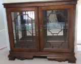 Pulaski Furniture Wood Lighted Display Cabinet - O