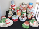 (15) Hallmark Snowman Collectibles - O