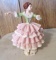 Pink Dressed Ballerina Figurine