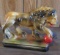 Vintage Ceramic Lion Figurine