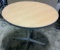Round Table With Grey Trim