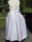 Beaded Bodice With A-Line Skirt Wedding Dress