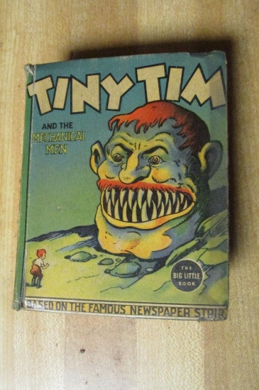 1937 Tiny Tim And The Mechanical Men Big Little Book