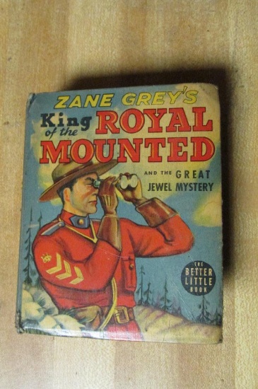 1937 King Of The Royal Mounted Better Little Book