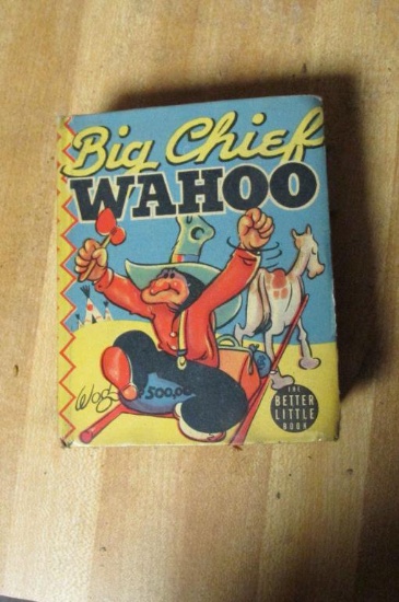 1938 Big Chief Wahoo Better Little Book