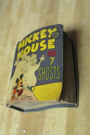 1940 Mickey Mouse And The 7 Ghosts Better Little Book