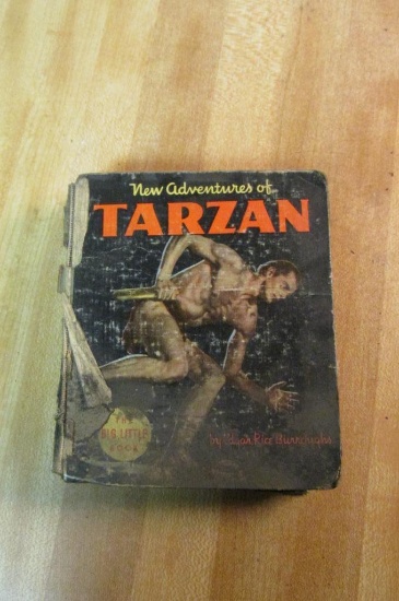 1935 New Adventures Of Tarzan Big Little Book