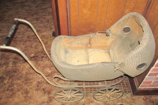 Whicker Baby Carriage