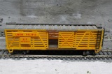 HO Scale Yellow Union Pacific Boxcar