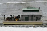 HO Scale Freight Train Station