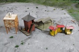 (6) Assorted HO Scale Buildings