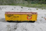 Yellow Model Train Car