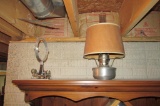 Vintage Railroad Lamp With Mount