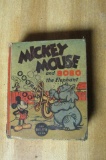 1935 Mickey Mouse And Bobo The Elephant Big Little Book