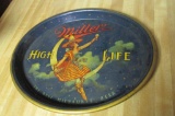 Vintage Miller High Life Beer Tray