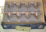 Libbey Glass Set Of Eight Champagne Glasses