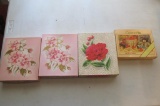 (3) Boxes Of Flower Themed Cards
