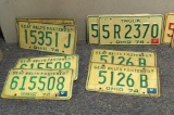 Assorted Classic License Plates