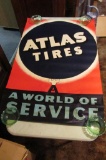 1940's Atlas Tires Poster