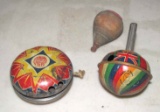 Vintage Duncan Whistling Yo-Yo With Metal Top & Wood Top