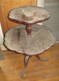 Antique 2-Shelf Table