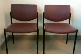 (2) Steelcase Stackable Chairs