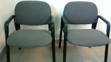 (2) Grey HON Chairs
