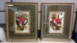 Pair Of Floral Pictures