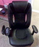 Gruga Black Massaging Office Chair