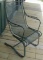 Green Metal Patio Rocking Chair - OD