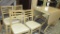Blonde Drop Leaf Dining Table & (6) Chairs - B
