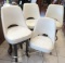 (3) Counter Stools & Matching Chair - K