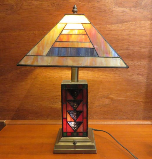 Stained Glass Table Lamp - LR