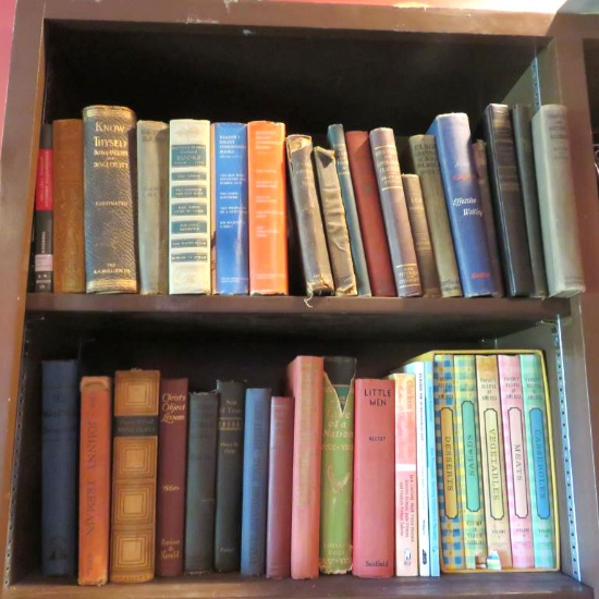 (2) Shelves Of Books - CR