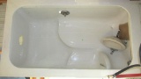 Fiber Glass Shower Insert With Bathroom Sink - B