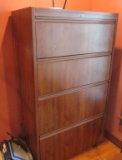 Wood Locking File Cabinet - CR