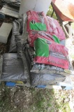 (6) Bags Of Black Mulch & (3) Bags Soil - B