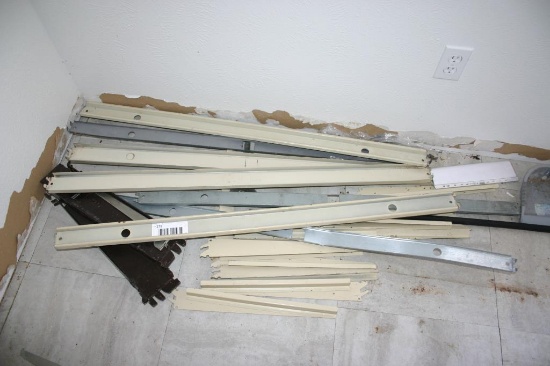 Assorted Shelving Parts