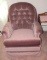 Maroon Swivel Chair