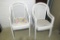 (4) Plastic Patio Chairs