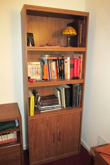 Book Shelf With Contents